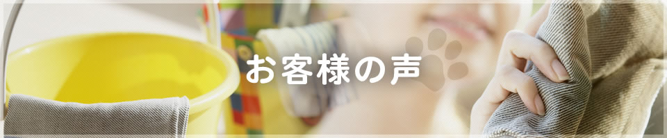 お客様の声